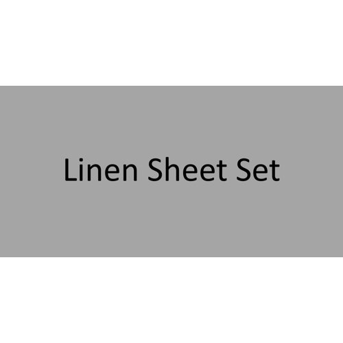 Greyleigh™ Trenton Linen Sheet Set & Reviews Wayfair